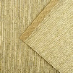 Coiled Woven PVC 12 in. W x 17 in. H Gold Polyester Placemat (Set of 4) by TOWN & COUNTRY LIVING -Table Linens Shop yellows golds placemats p4013282tdec 710 66 1000