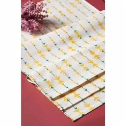 Kalwar Table Runner, Placemats and Napkins Set by GAURI KOHLI -Table Linens Shop yellows golds table runners gk71011 4f 1000